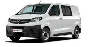 Renting Opel Vivaro Doble Cabina 6 plazas Talla M 120cv