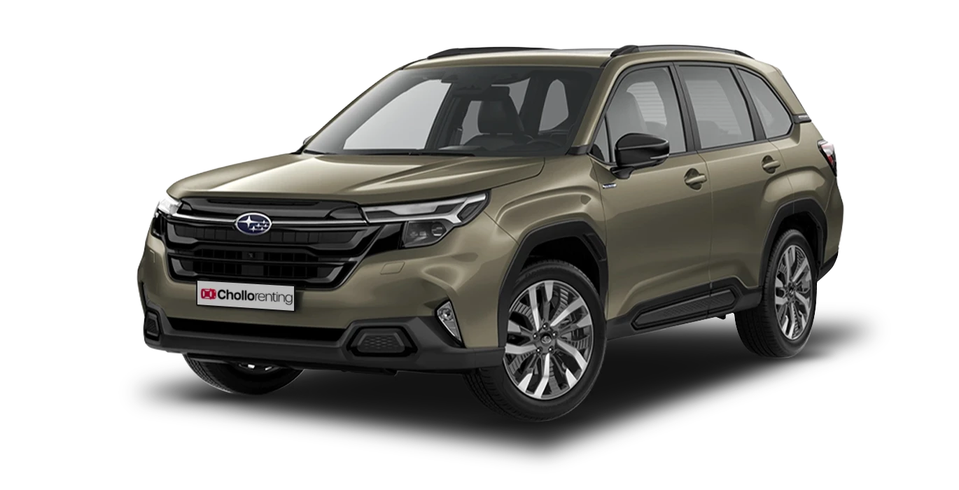 Subaru-Forester-2.0i-Hybrid-Field-CVT-sin-fondo-principal-verde-chollo
